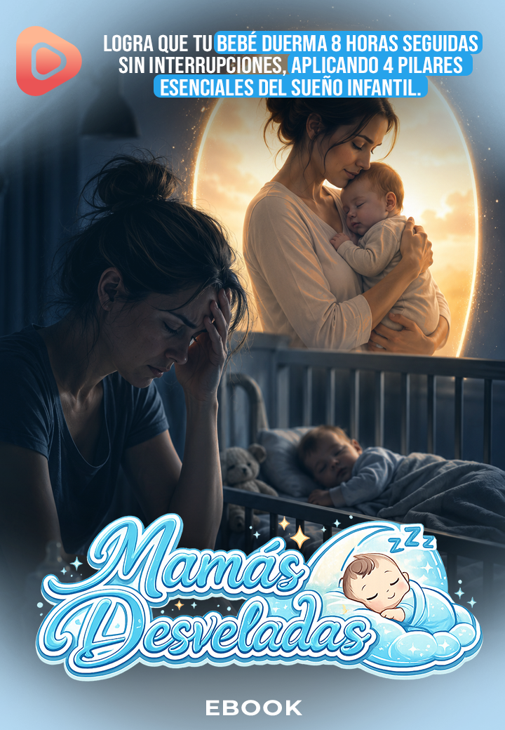 🌙 MAMÁS DESVELADAS – Guía de Sueño Infantil